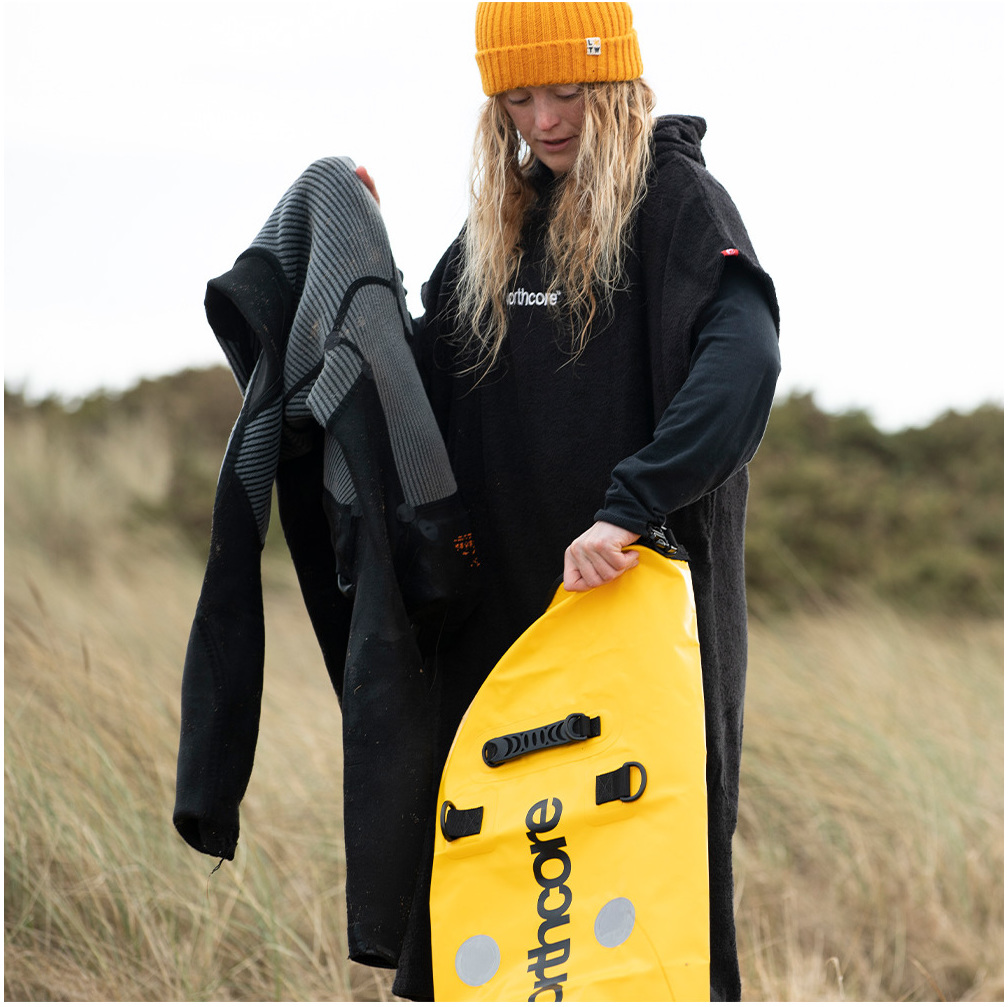 2025 Northcore 40Ltr Dry Bag / Back Pack NOCO67D - Yellow